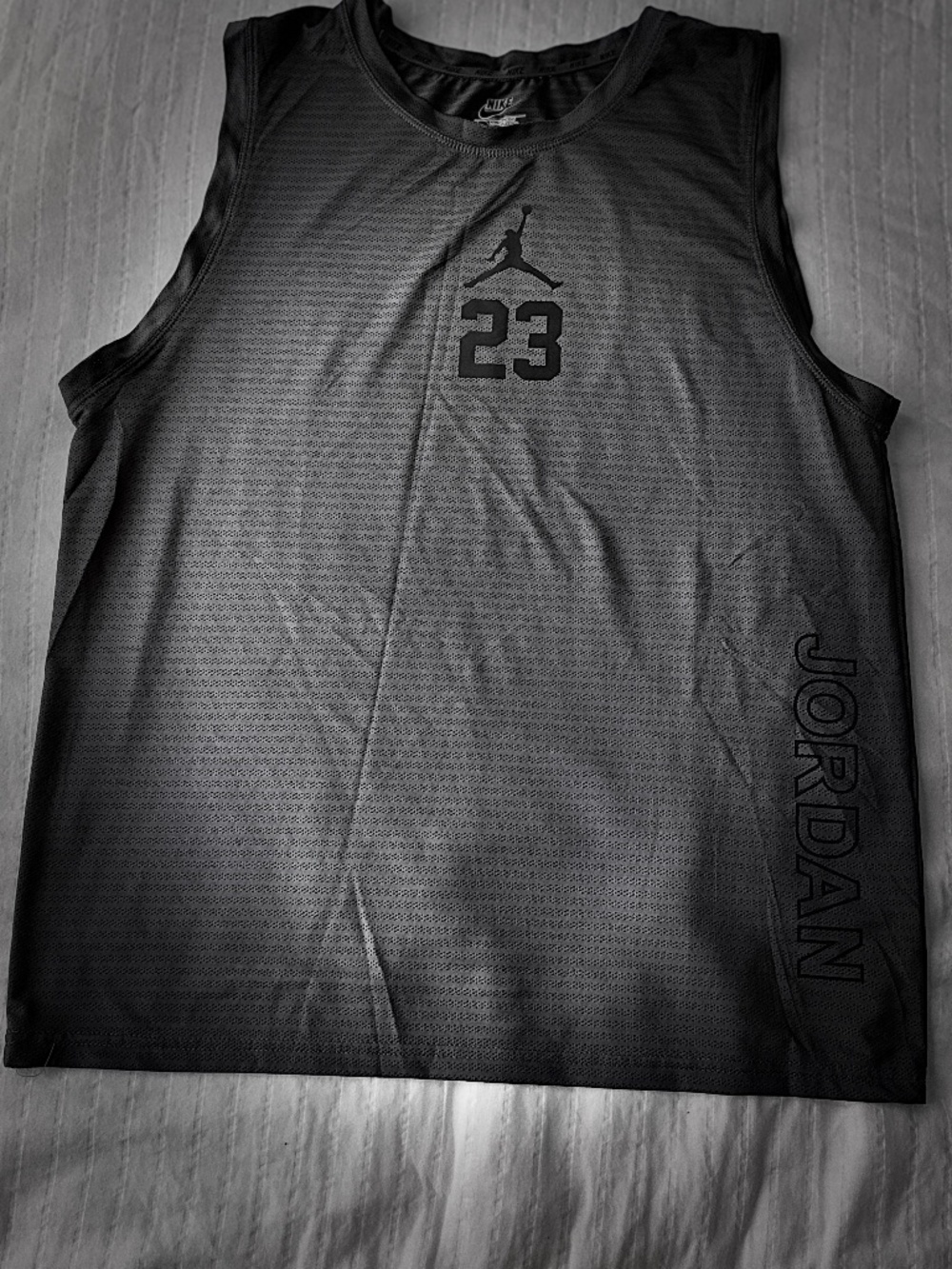 Nike, New, Dark Gray, M, Tank Top